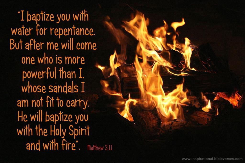 Word for Today: The fire of the Holy Spirit. – ministry653